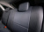 Datsun on-Do (14–) Чехлы на сиденья (жаккард), цвет - тёмно-серый (сплошная)
